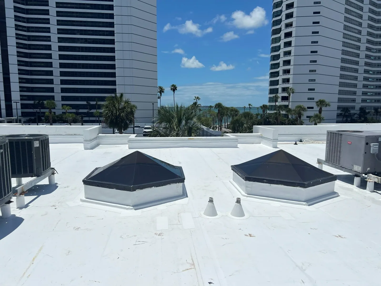 Commercial Roof Seam Failure Repair