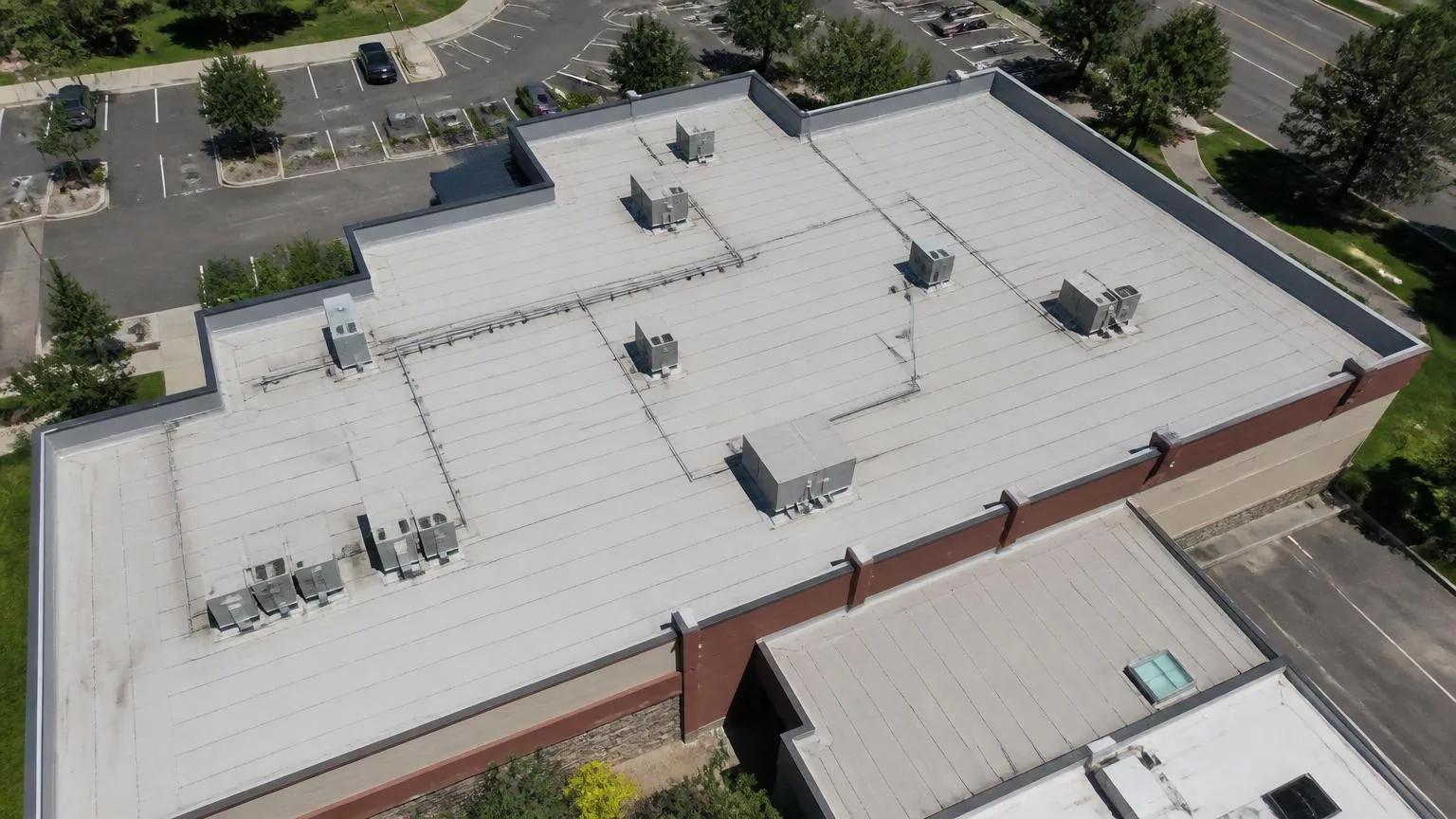 Drone Roof Inspection for Commercial Buildings