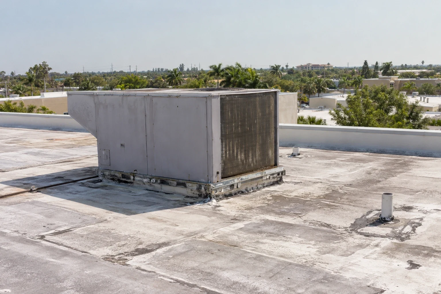 Occupied-Building Commercial Reroofing