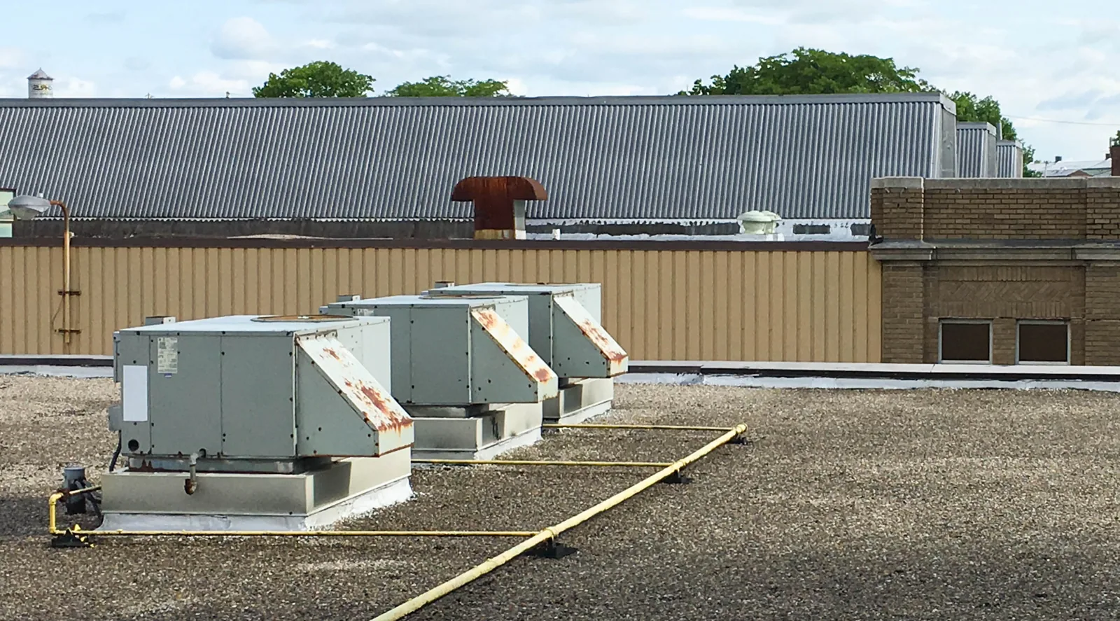 Rooftop Equipment Curbs and Supports